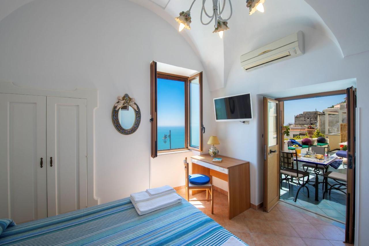 Casetta Del Sole Villa Praiano Bagian luar foto